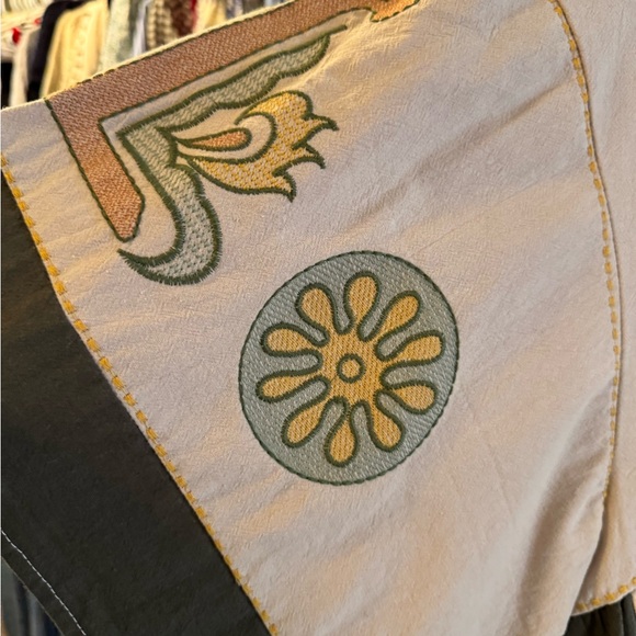 Floral Embroidered Mini Dress - Picture 2 of 4